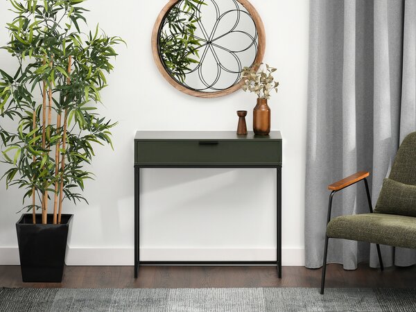 Măsuță consolă Norma M (verde + negru). Promo -20%. 1110826