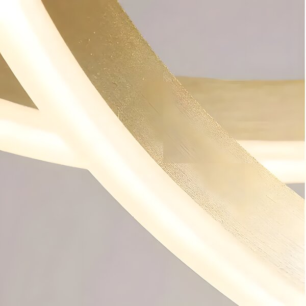 Lampă suspendată LHJ010-CP4 BRUSH GOLD