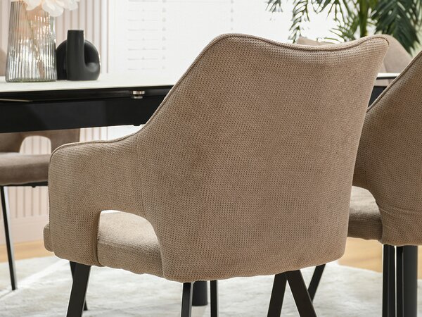 Scaun Carl (bej + negru). Promo -14%. 1111015