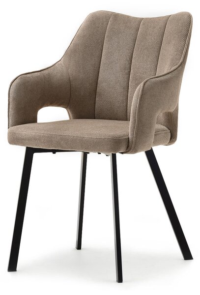 Scaun Carl (bej + negru). Promo -14%. 1111015