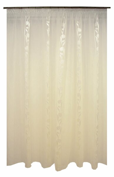 Perdea Velaria in floare ivory