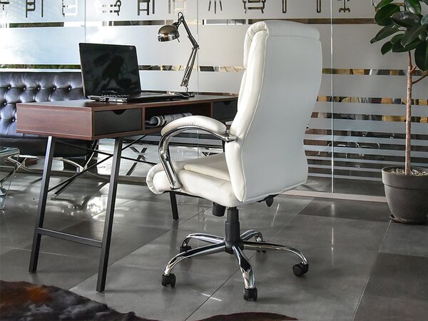 Fotoliu Luxus (alb + crom). Promo -18%. 1109949