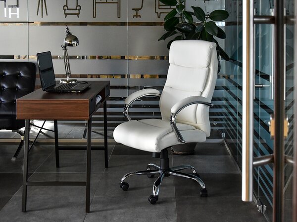 Fotoliu Luxus (alb + crom). Promo -18%. 1109949