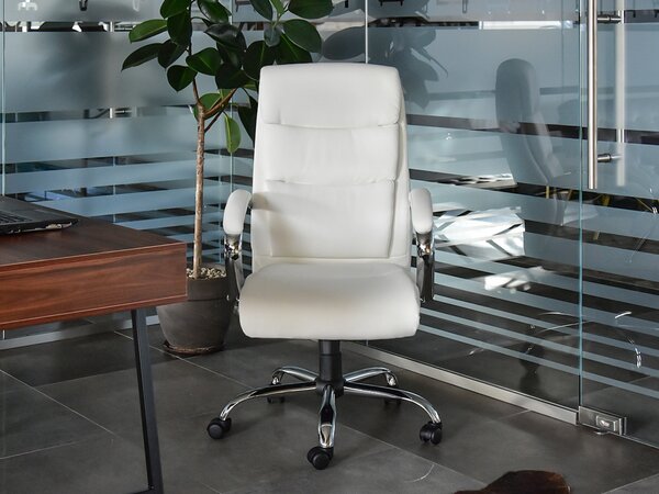 Fotoliu Luxus (alb + crom). Promo -18%. 1109949