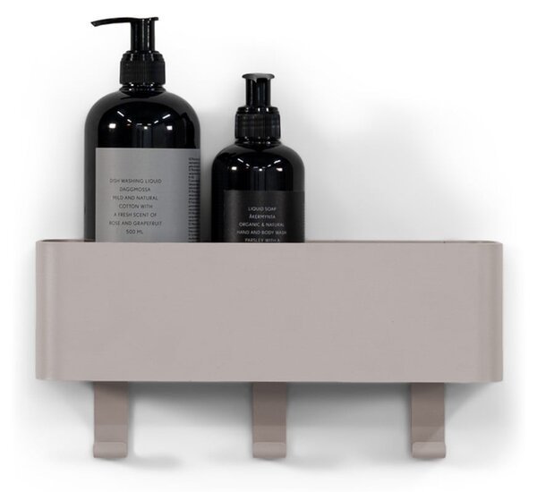 Raft pentru baie taupe de montat pe perete din oțel Multi – Spinder Design