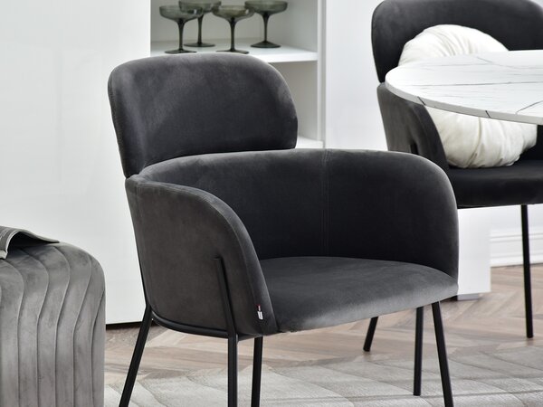 Scaun Baggie K (grafit + negru). Promo -14%. 1110944