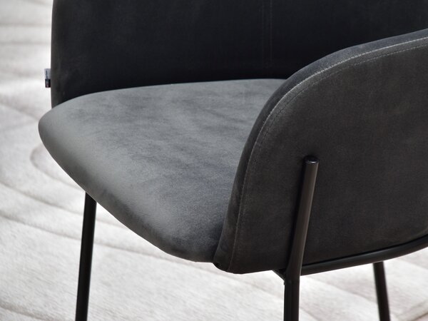 Scaun Baggie K (grafit + negru). Promo -14%. 1110944
