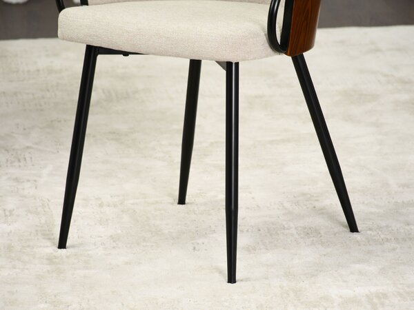Scaun Elviria K (nuc + negru). Promo -13%. 1111040