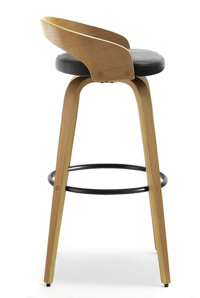 Scaun Haime (stejar + negru). Promo -15%. 1110595