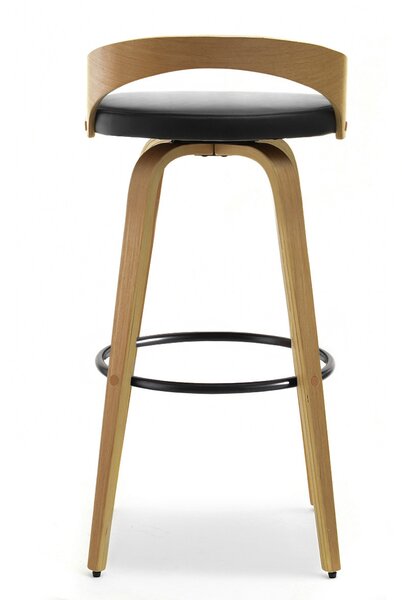 Scaun Haime (stejar + negru). Promo -15%. 1110595