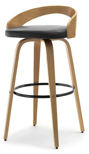Scaun Haime (stejar + negru). Promo -15%. 1110595