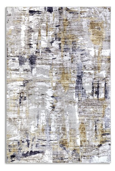 Covor gri deschis 200x290 cm Malard Anthracite Gold – Elle Decoration