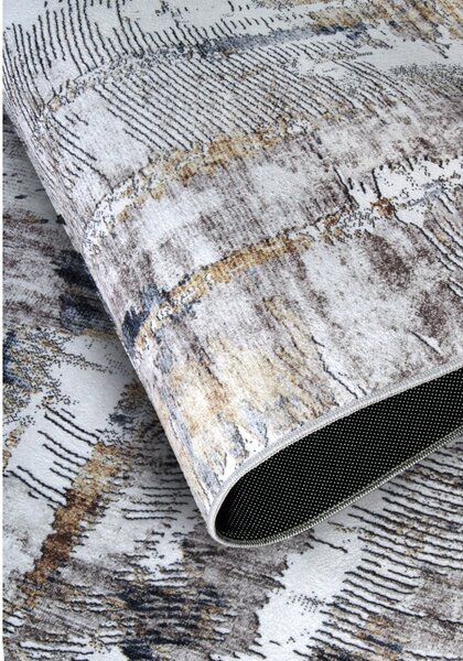 Covor gri deschis 200x290 cm Malard Anthracite Gold – Elle Decoration