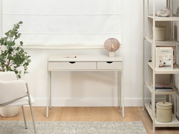 Masă PC Lumona (crem). Promo -18%. 1135603