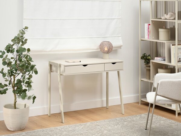 Masă PC Lumona (crem). Promo -18%. 1135603