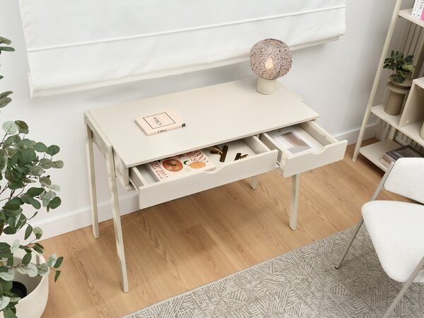 Masă PC Lumona (crem). Promo -18%. 1135603