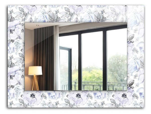Oglindomat.ro Decoratiuni perete cu oglinda Decoratiuni perete cu oglinda Flori și frunze lpp-00010869