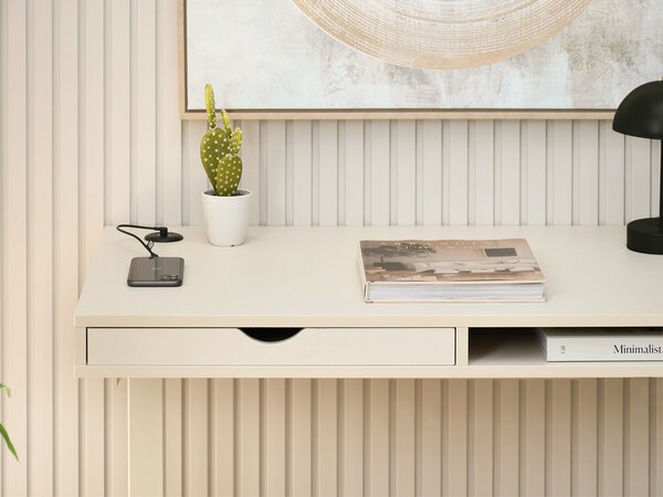 Masă PC cu înălțime reglabilă Occott 100 (crem). Promo -20%. 1135610