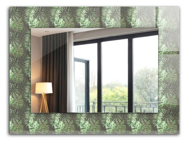Oglindomat.ro Oglinda imprimata Oglinda imprimata Frunze tropicale lpp-00011926