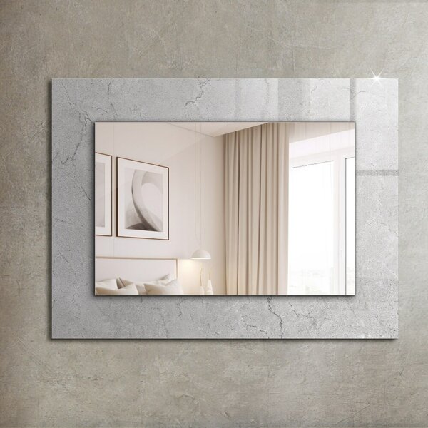 Oglindomat.ro Oglinda cu decor Oglinda cu decor Suprafață de beton crăpată lpp-00020886