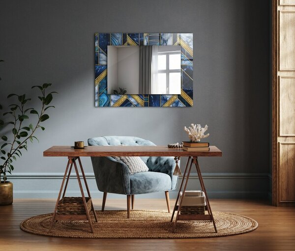 Oglindomat.ro Decoratiuni perete cu oglinda Decoratiuni perete cu oglinda Mozaic geometric abstract lpp-00020906