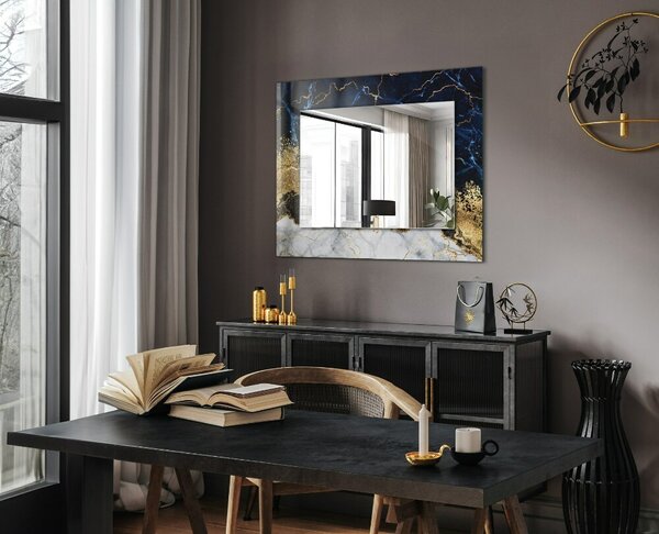 Oglindomat.ro Oglinda decor perete Oglinda decor perete Marmură abstractă lpp-00020923
