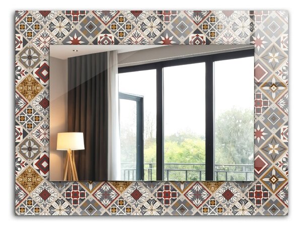 Oglindomat.ro Oglinda rama cu imprimeu Oglinda rama cu imprimeu Mozaic colorat lpp-00020950