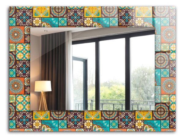 Oglindomat.ro Oglinda cu decor Oglinda cu decor Mozaic colorat lpp-00020955