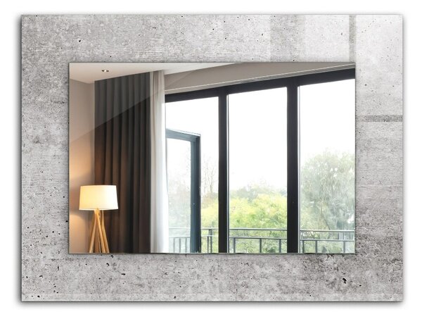 Oglindomat.ro Oglinda decor perete Oglinda decor perete Textura peretelui din ciment lpp-00027807