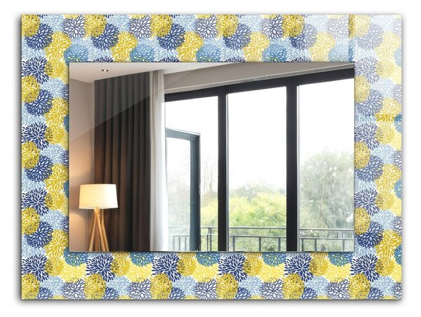 Oglindomat.ro Decoratiuni perete cu oglinda Decoratiuni perete cu oglinda Model floral colorat lpp-00029902