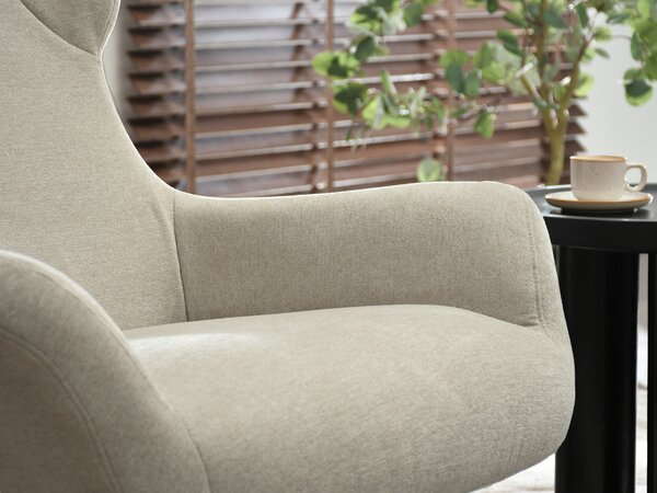 Fotoliu relax Irventendo (bej + negru). Promo -12%. 1135813