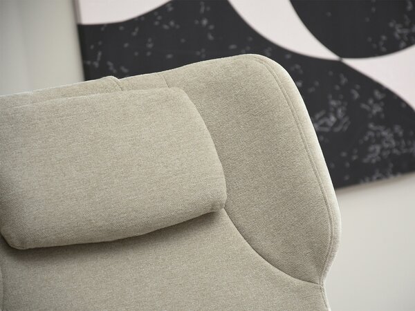 Fotoliu relax Irventendo (bej + negru). Promo -12%. 1135813