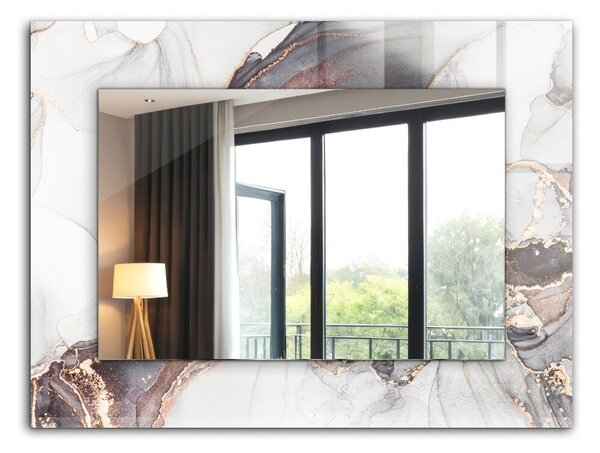 Oglindomat.ro Oglinda perete decorativa Oglinda perete decorativa Artă abstractă din marmură lpp-00053837