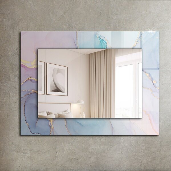 Oglindomat.ro Decoratiuni perete cu oglinda Decoratiuni perete cu oglinda Acuarelă artă abstractă lpp-00053848