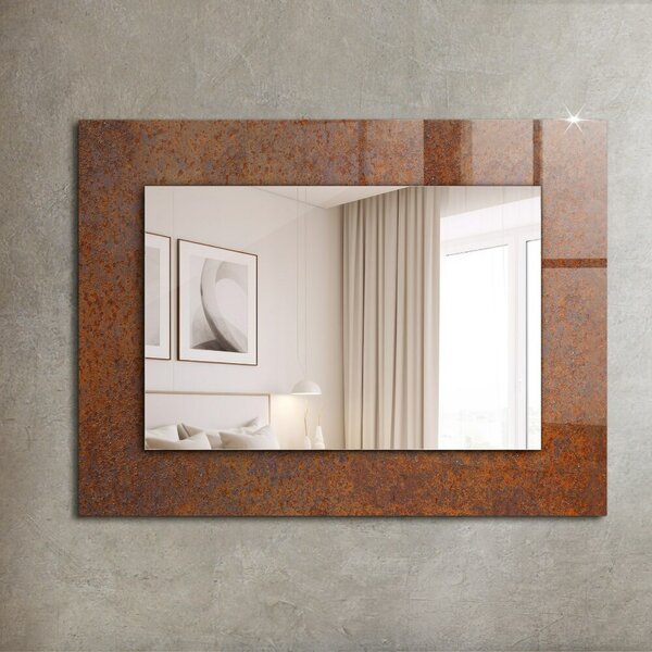 Oglindomat.ro Decor oglinda Decor oglinda Suprafață metalică ruginită lpp-00053923