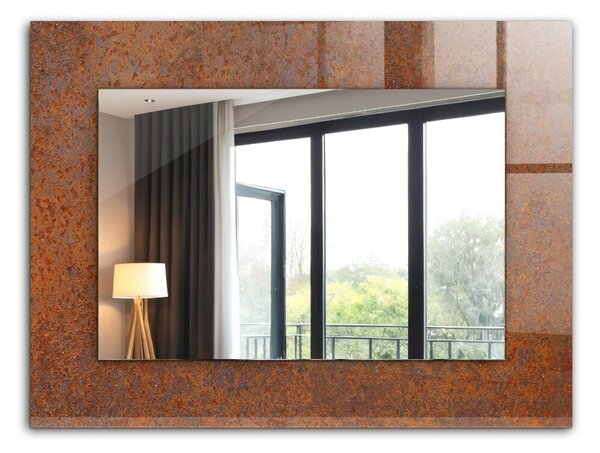 Oglindomat.ro Decor oglinda Decor oglinda Suprafață metalică ruginită lpp-00053923