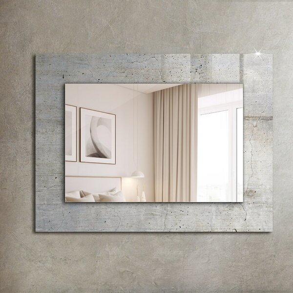 Oglindomat.ro Oglinda cu decor Oglinda cu decor Perete de beton crăpat lpp-00053880