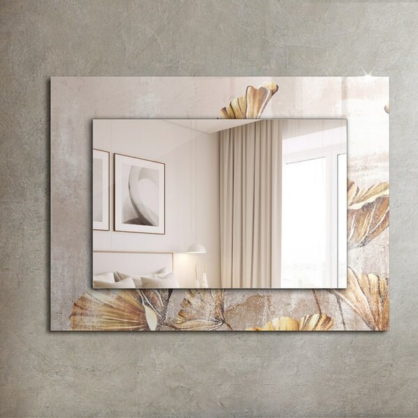 Oglindomat.ro Oglinda cu decor Oglinda cu decor Flori vintage lpp-00053961