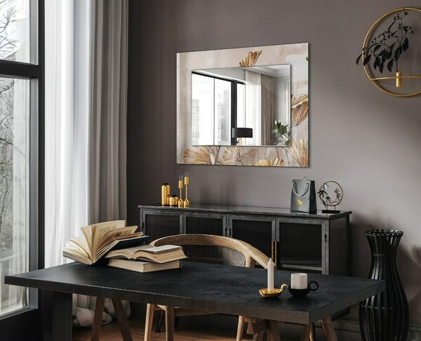 Oglindomat.ro Oglinda cu decor Oglinda cu decor Flori vintage lpp-00053961