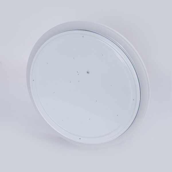 Brilagi - Plafonieră LED dimabilă RIVO, 72W, 230V, 3000-6000K, negru, diam. 50 cm, cu telecomandă