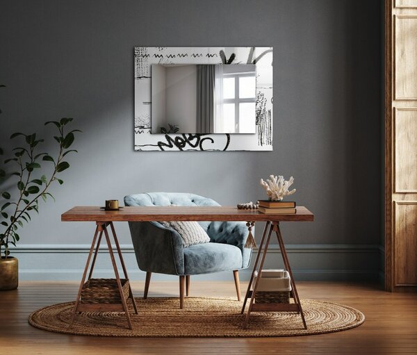 Oglindomat.ro Oglinda decor perete Oglinda decor perete Șabloane abstracte moderne lpp-00054092