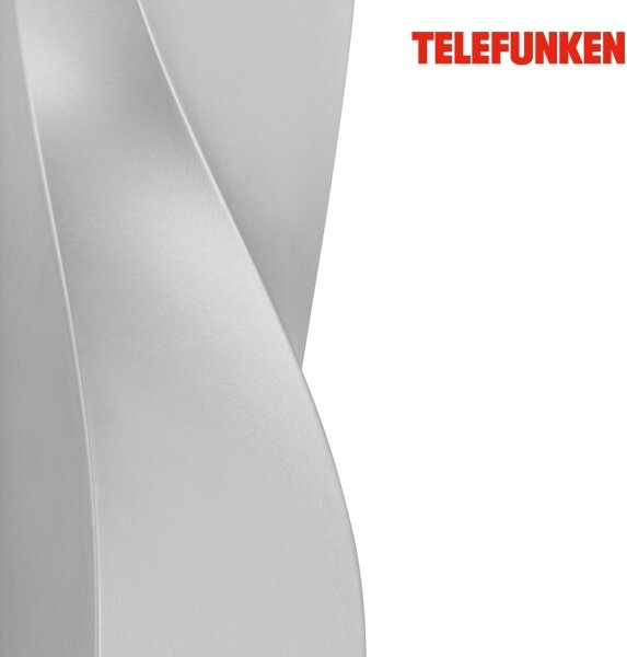 Aplică LED de exterior Telefunken 312704TF 2xLED/5,5W/230V IP44 argintiu