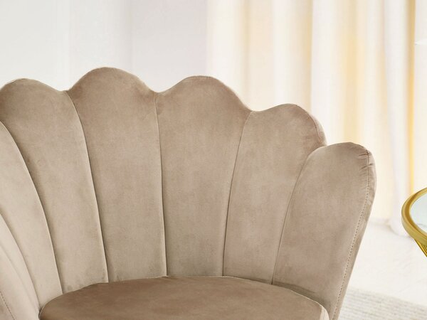 Fotoliu relax Laziam (bej + auriu). Promo -13%. 1135916