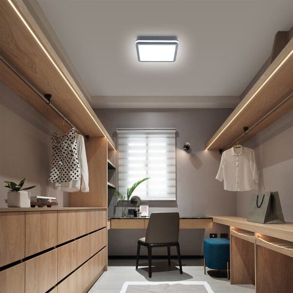 Corp de iluminat LED de exterior Brilagi BENE LED/24W/230V 26x26 cm IP54