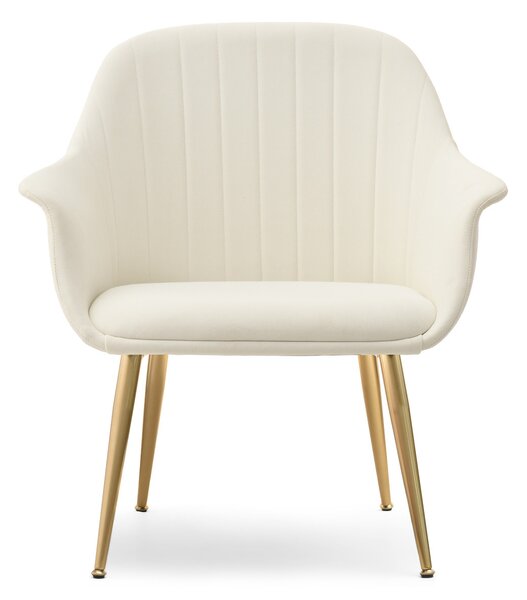 Fotoliu de design Osmogos (crem + negru). Promo -18%. 1136251