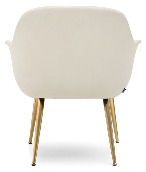 Fotoliu de design Osmogos (crem + negru). Promo -18%. 1136251