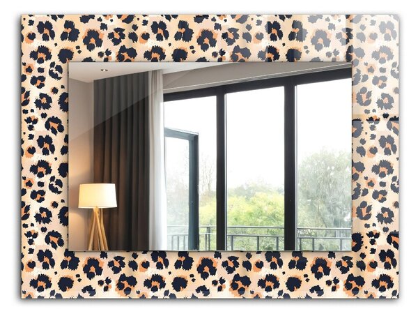 Oglindomat.ro Oglinda cu decor Oglinda cu decor Model leopard lpp-00072598