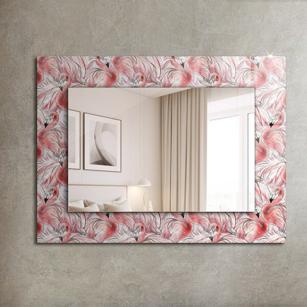 Oglindomat.ro Decor oglinda Decor oglinda Flamingo roz lpp-00072605