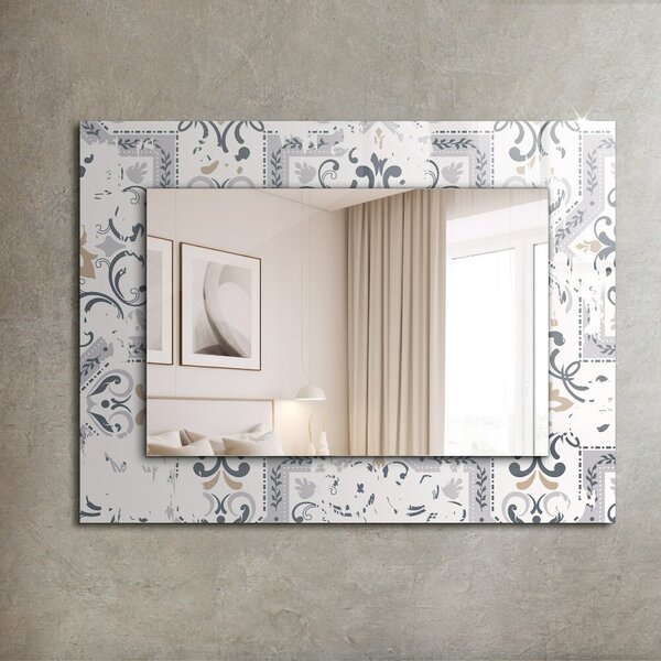 Oglindomat.ro Oglinda imprimata Oglinda imprimata Model decorativ de țiglă lpp-00072636