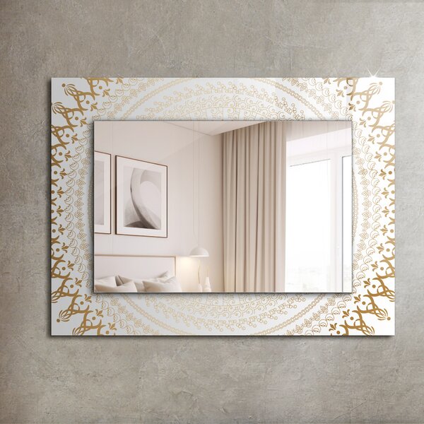 Oglindomat.ro Oglinda perete decorativa Oglinda perete decorativa Model mandala lpp-00072632